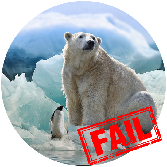 Tučňák a medvěd lední Tučňák a medvěd lední